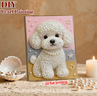 Diamond Painting Malteser Welpe